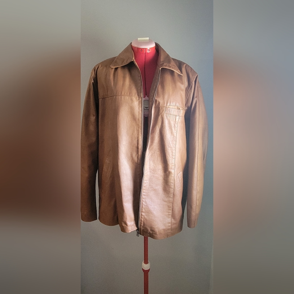 ZEBU COROS men's leather jacket